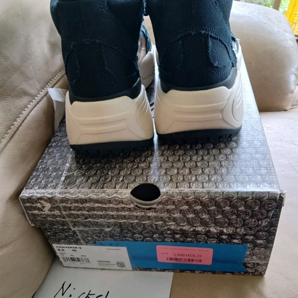 Converse Weapon CX Joshua Vides Black Clear Shoes A00715C Men's Size 8.5 - Picture 2 of 7